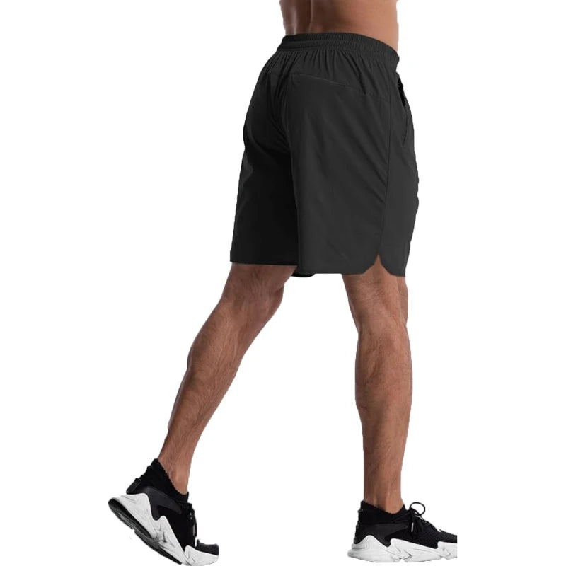 Pantalón corto deportivo para hombre, running y gimnasio, verano