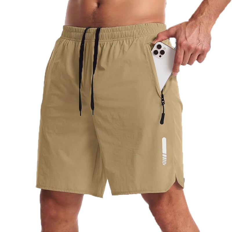 Pantalón corto deportivo para hombre, running y gimnasio, verano
