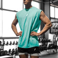 Camiseta deportiva sin mangas para hombre, chaleco de secado rápido, transpirable, entrenamiento de verano